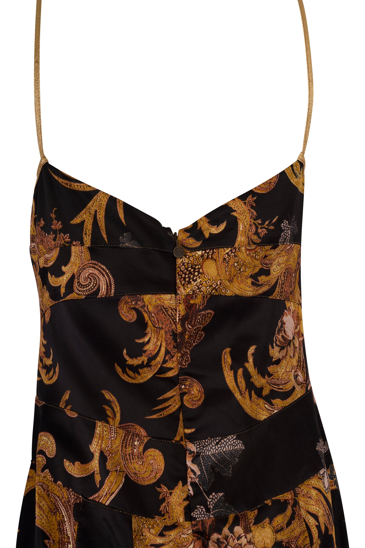 Vintage Roberto Cavalli 1990's Baroque Print Dress