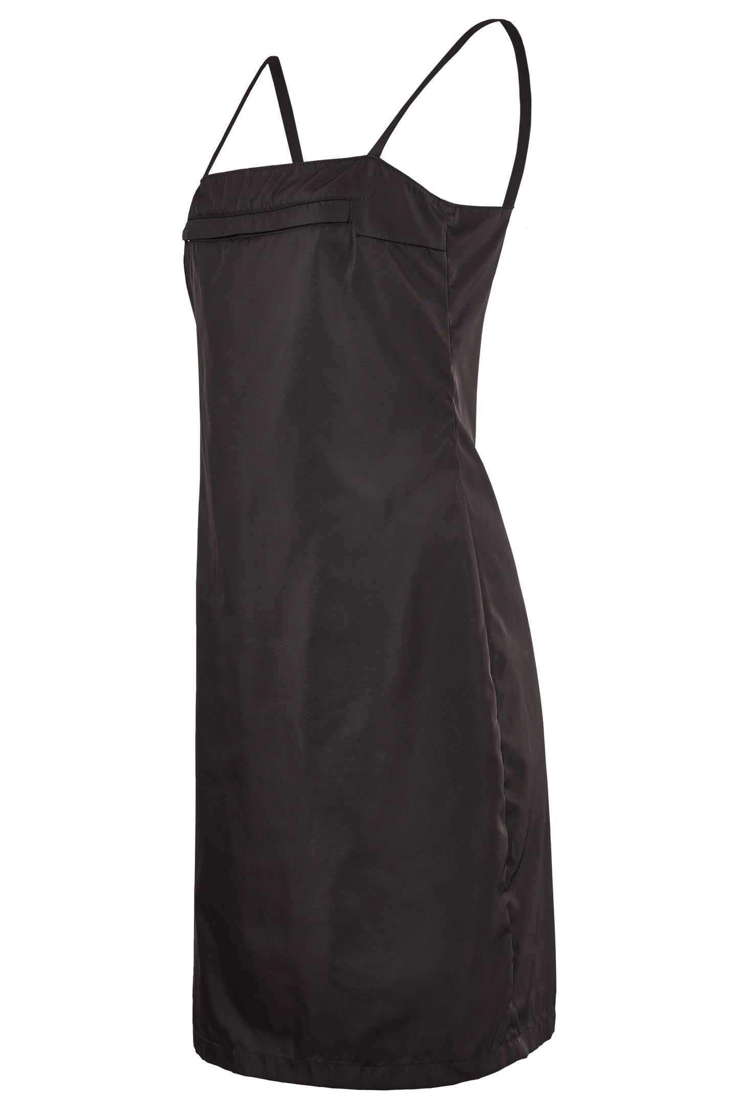 Prada 2019 Black Utility Nylon Black Dress