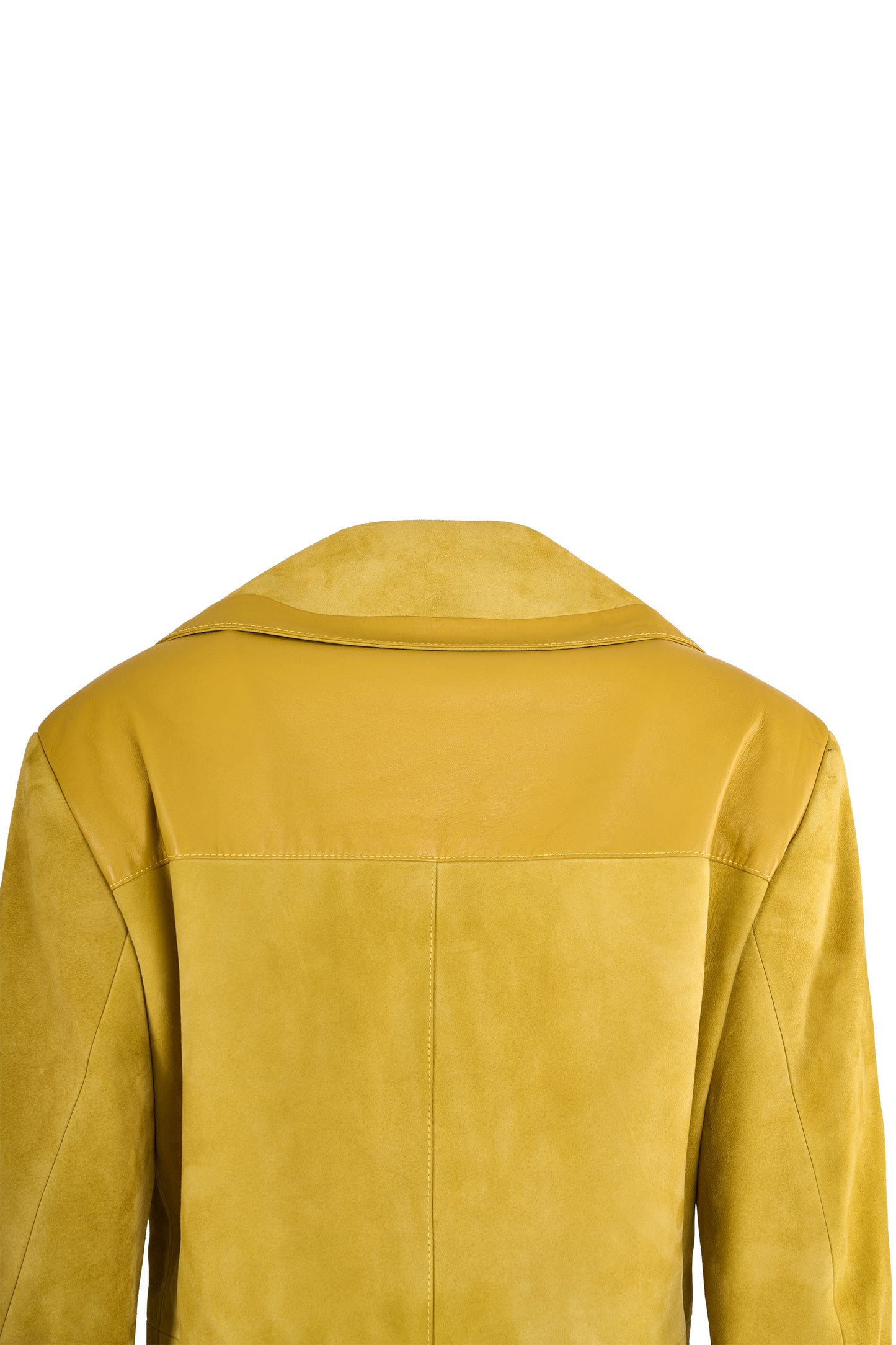Gucci Suede Yellow Mustard 70's Inspired Co-Ord Set