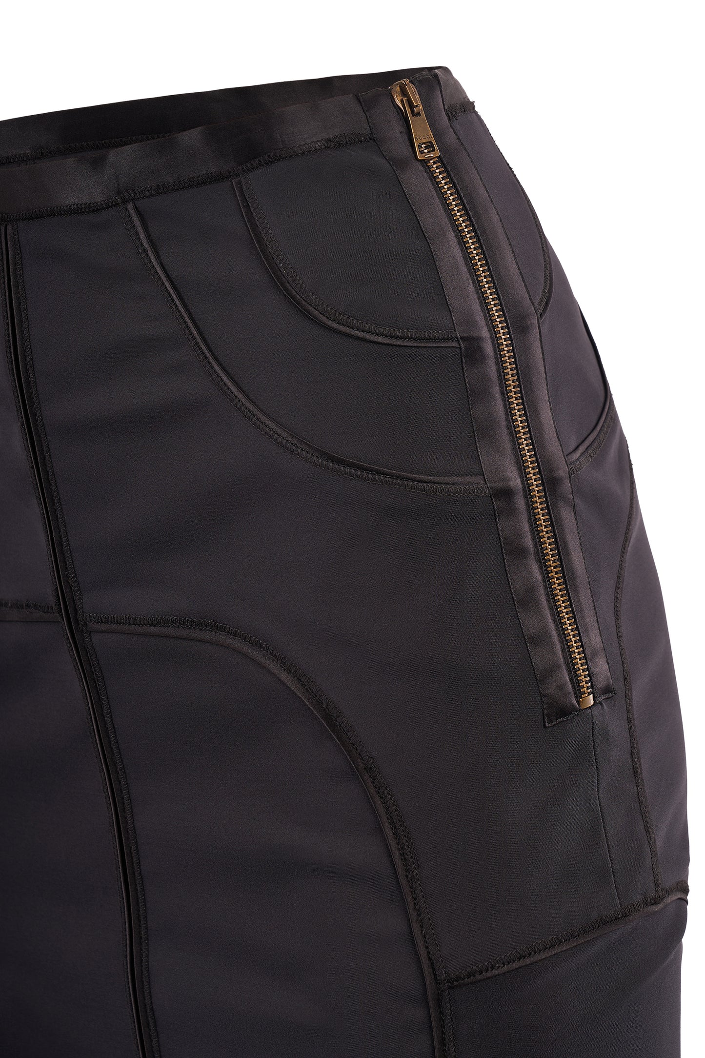 Vintage Gucci By Tom Ford A/W 2003 Black Pencil Skirt
