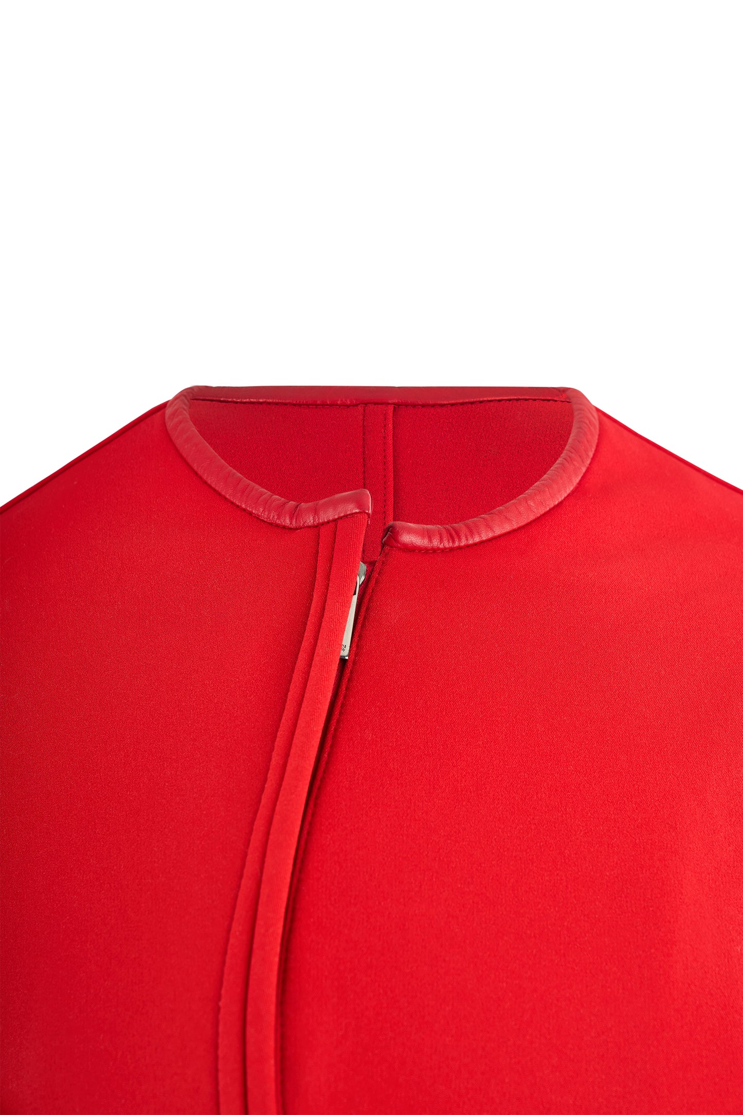 Vintage Gucci By Tom Ford A/W 1997 Red Wool Asymmetric Jacket