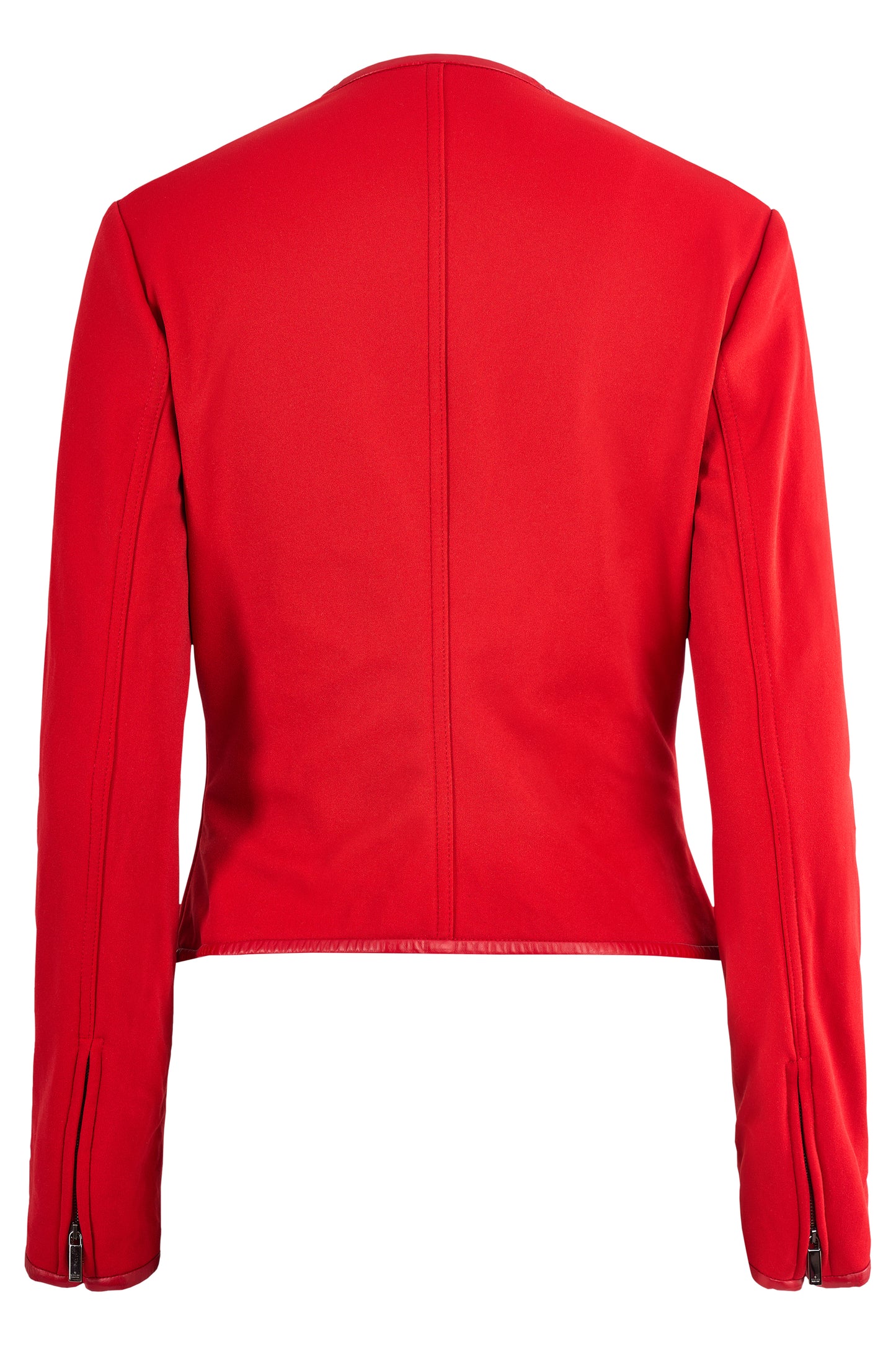 Vintage Gucci By Tom Ford A/W 1997 Red Wool Asymmetric Jacket