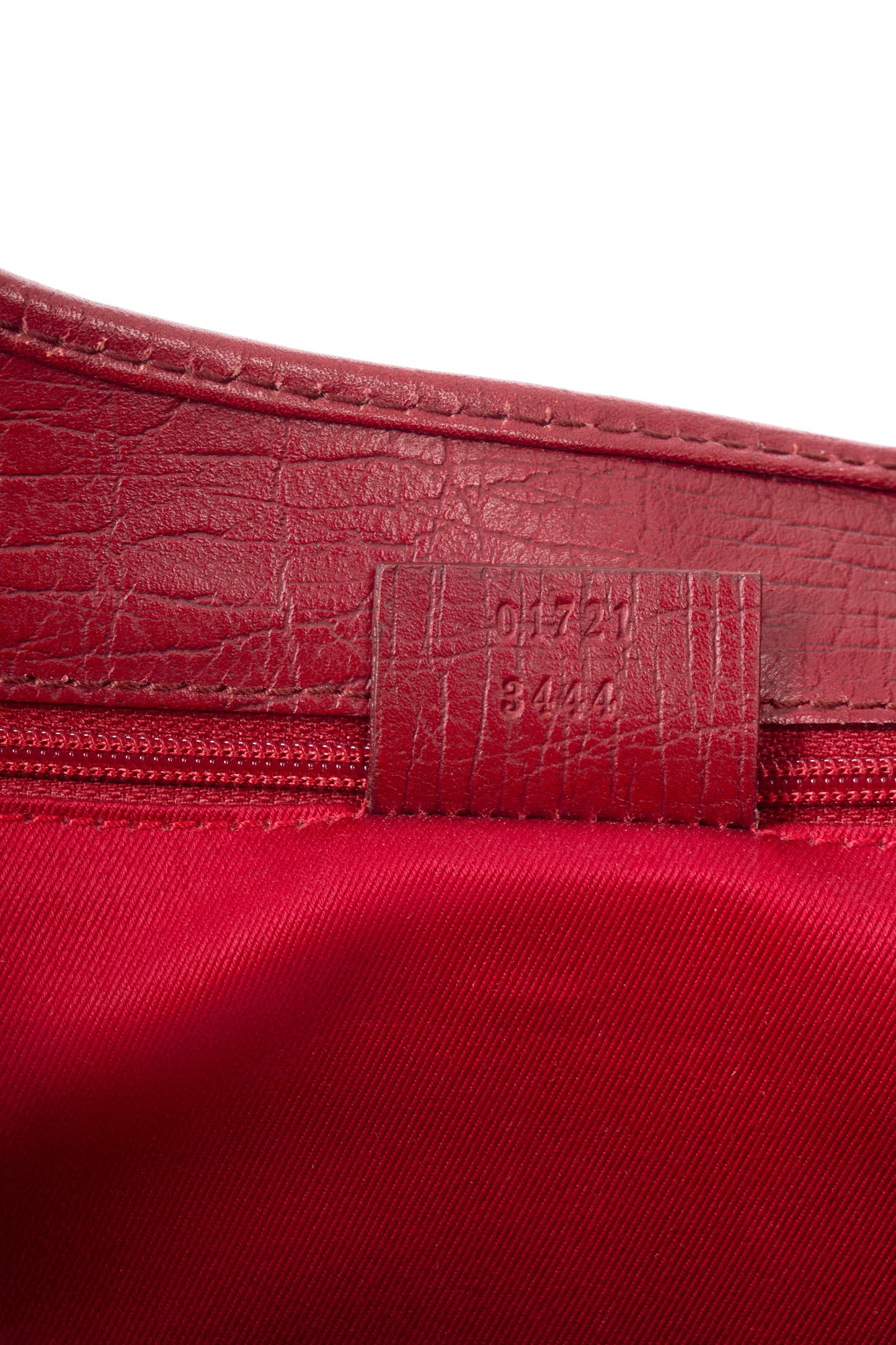Vintage Red Monogram Jackie Handbag