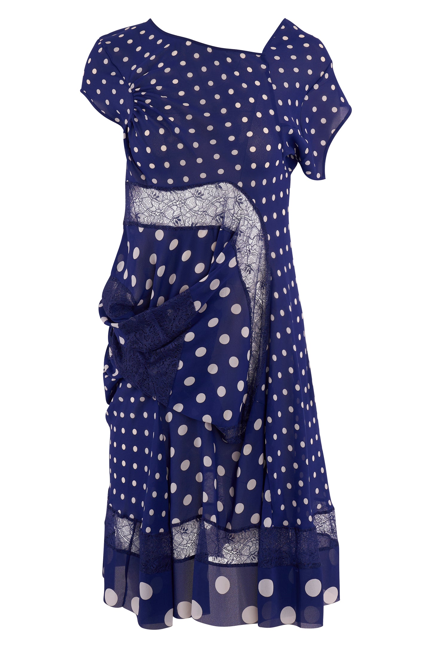 Junya Watanabe Deconstructed Polka Dots Dress