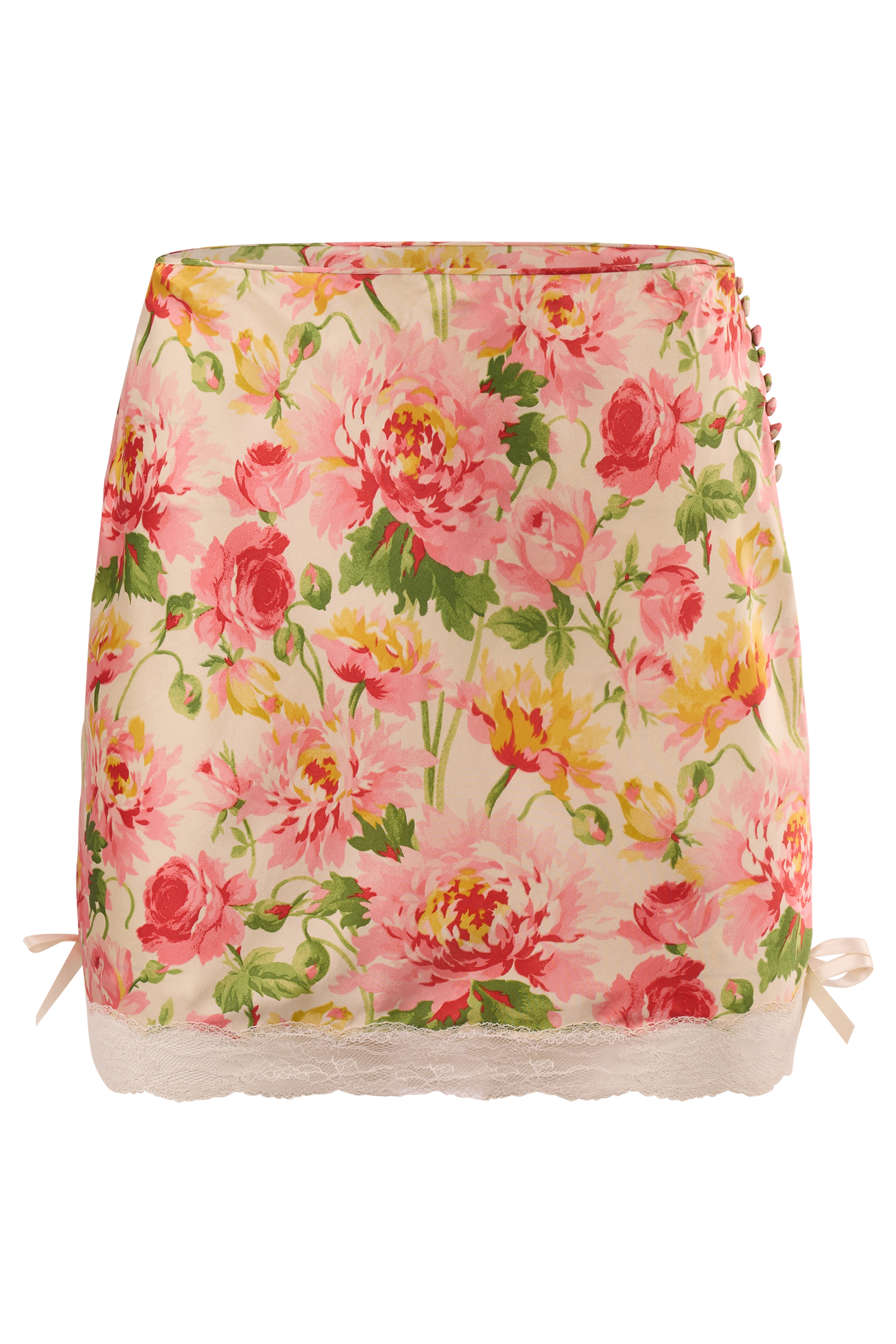 Vintage Christian Dior F/W 2003/04 Floral Lace Mini Skirt