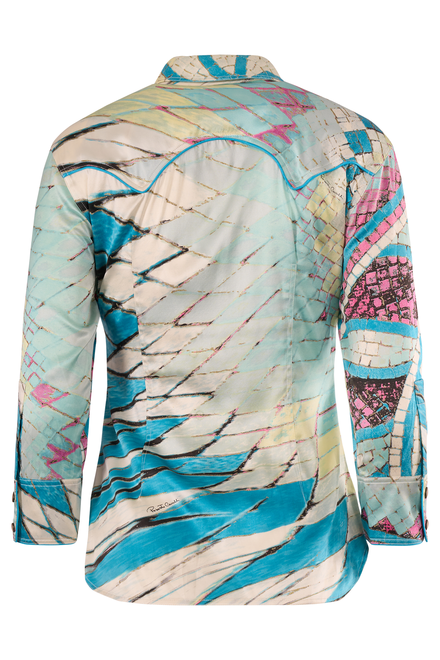 Vintage Roberto Cavalli S/S 2004 Print Shirt