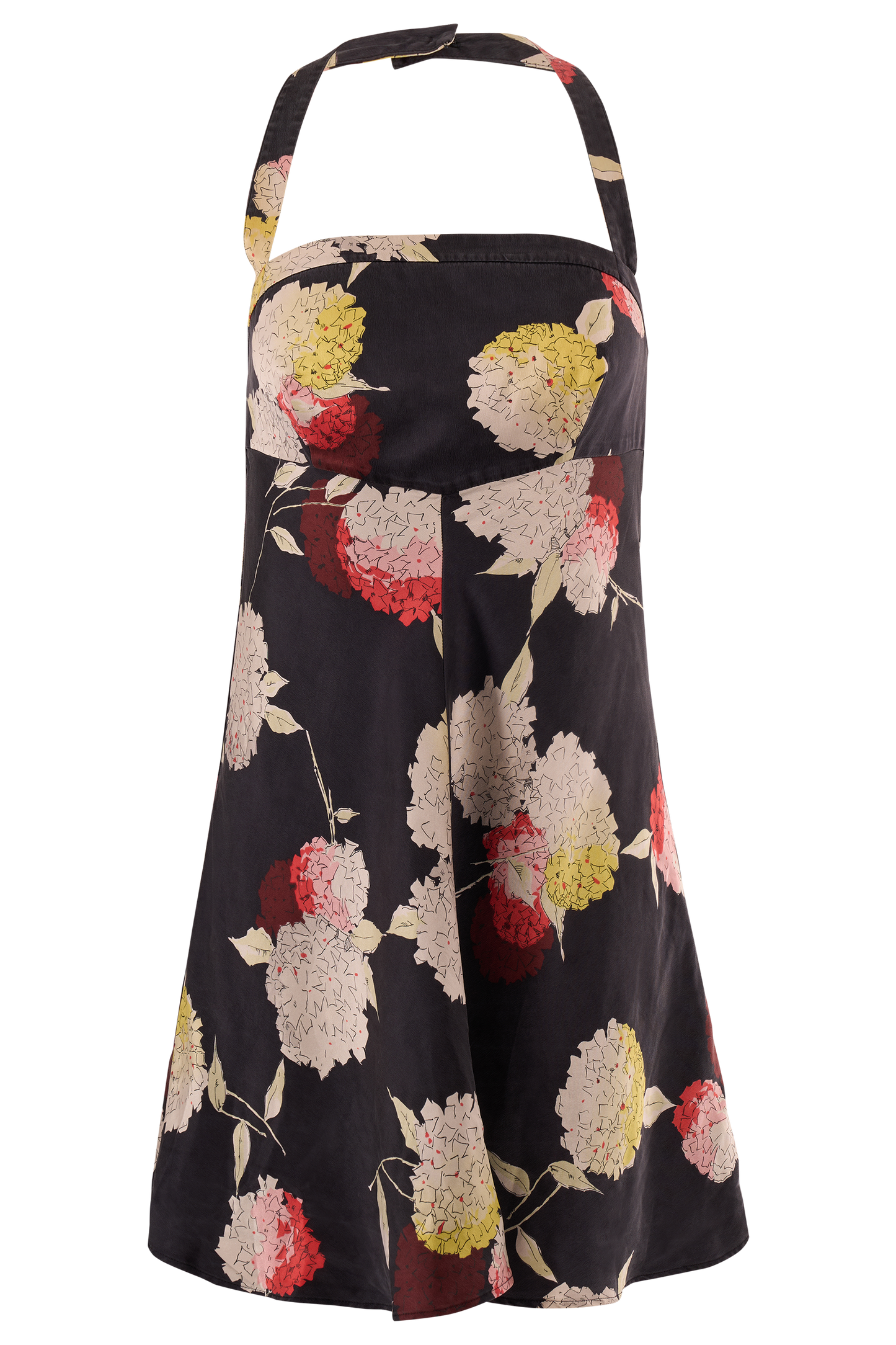 Vintage Dolce&Gabbana 1995 Floral Silk Dress