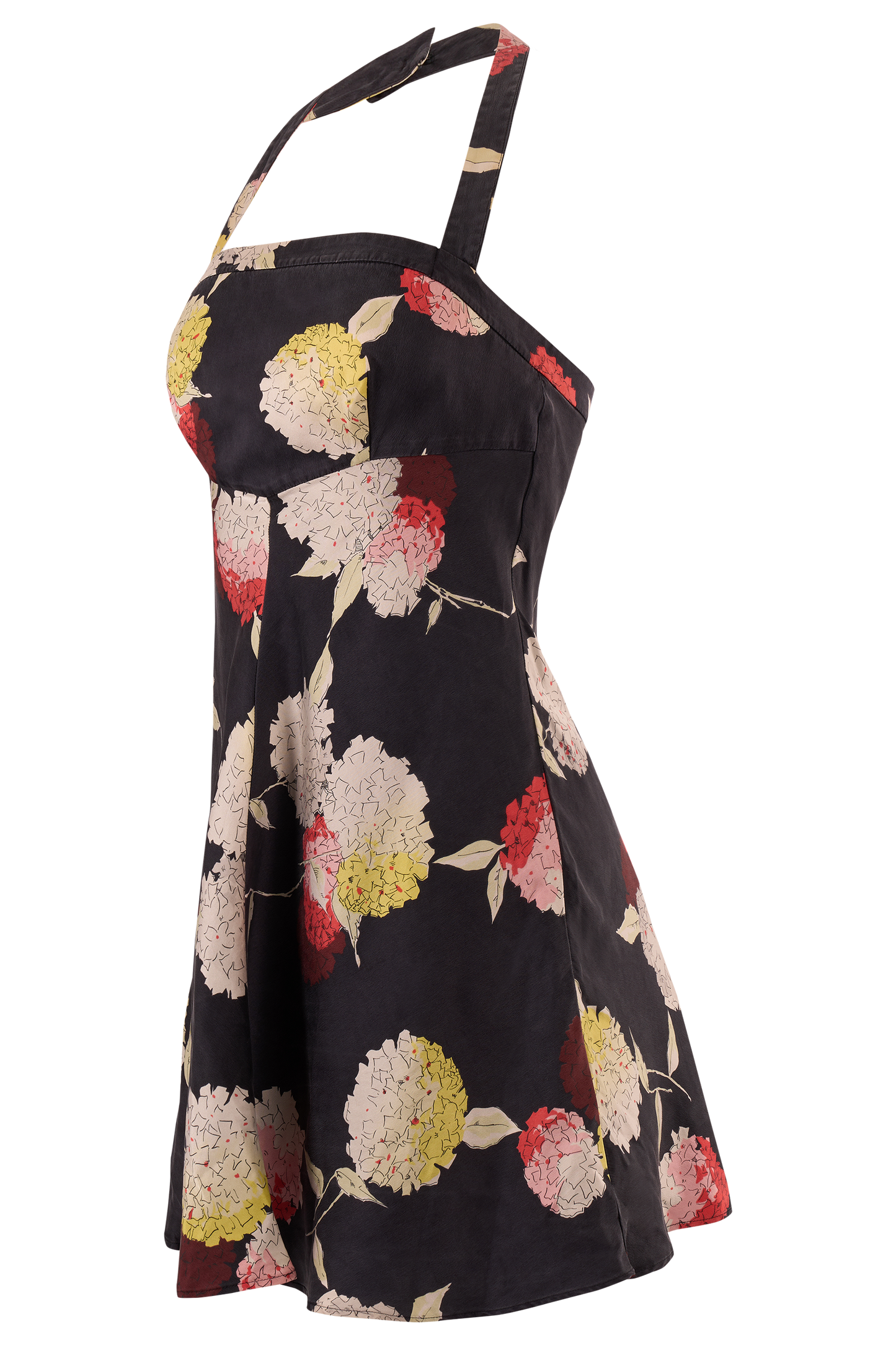 Vintage Dolce&Gabbana 1995 Floral Silk Dress
