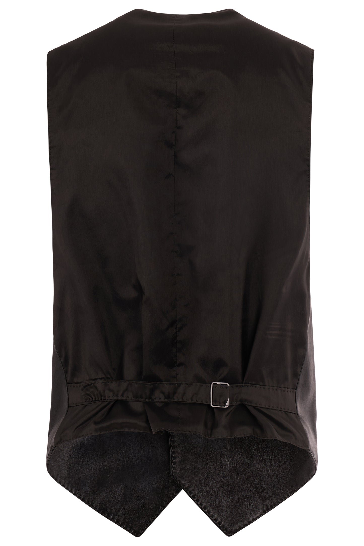 Saint Laurent A/W 2016 Leather Leopard Print Fringe Waistcoat