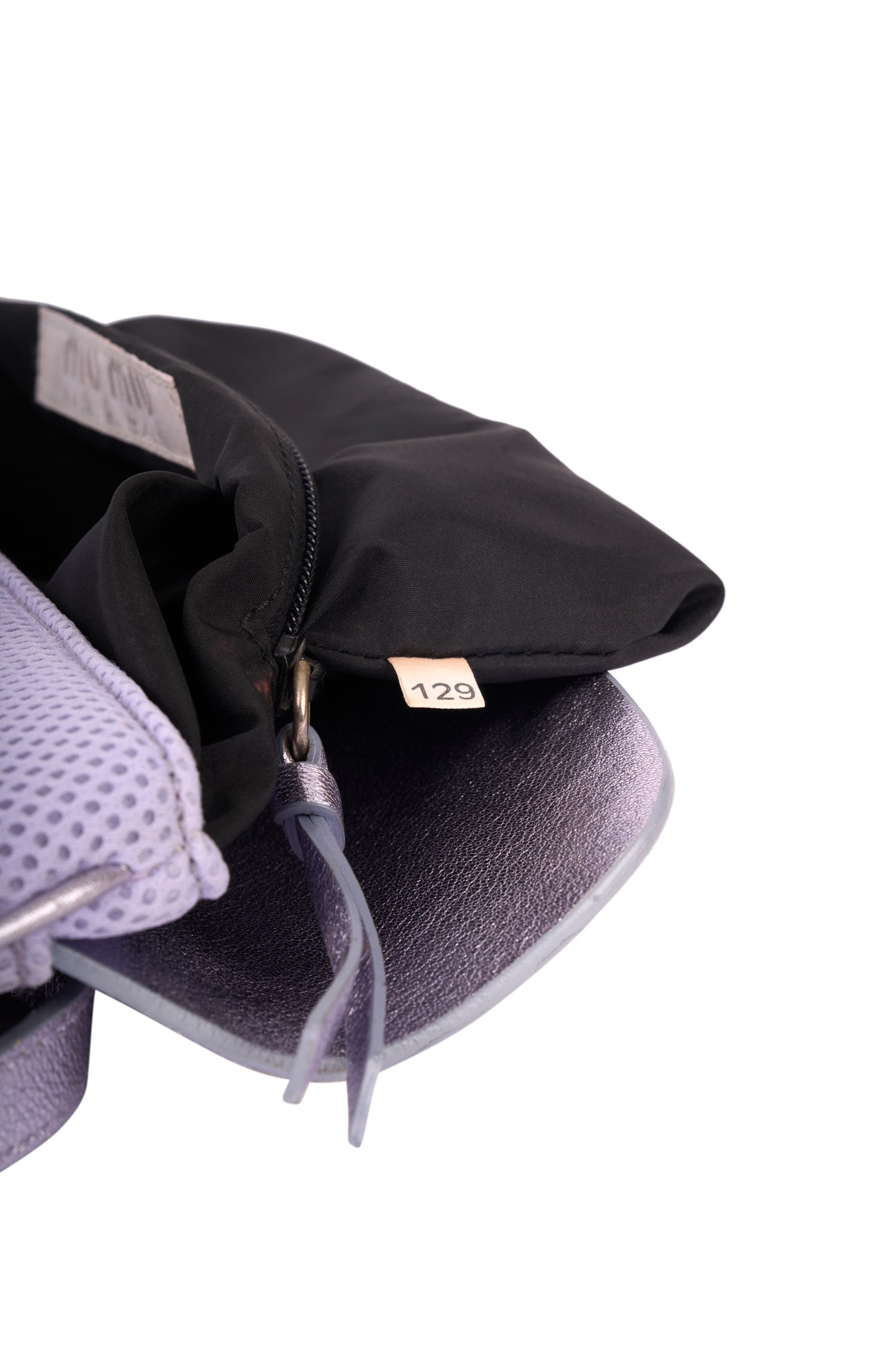 Vintage S/S 1999 Lilac Metallic Mesh Bag