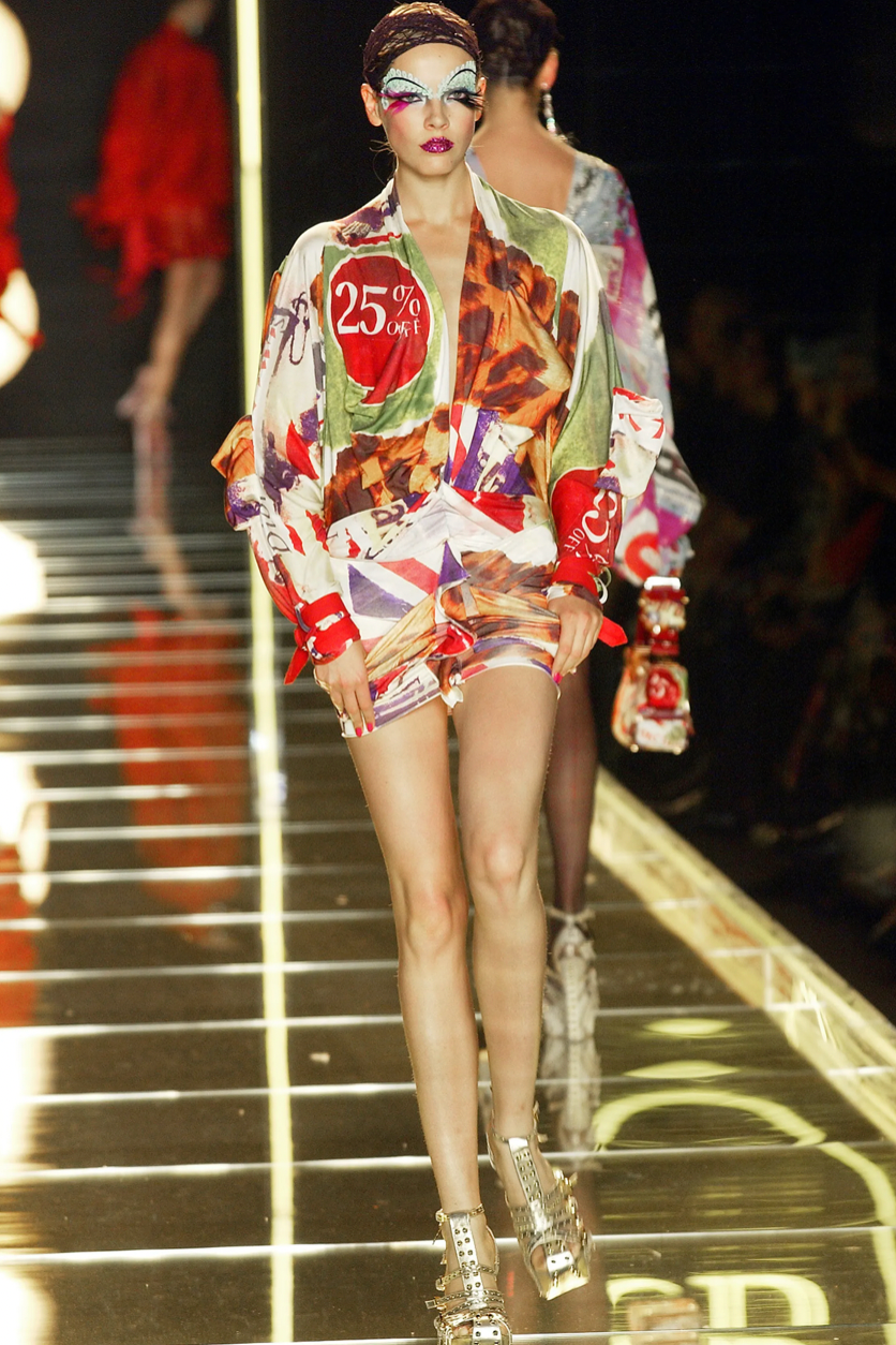 Vintage S/S 2003 Fashion Victim Mini Skirt