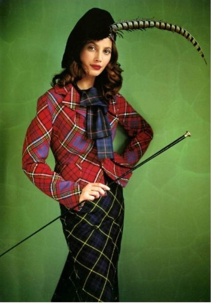 Vintage F/W 1994 Pink Gordon Kilt