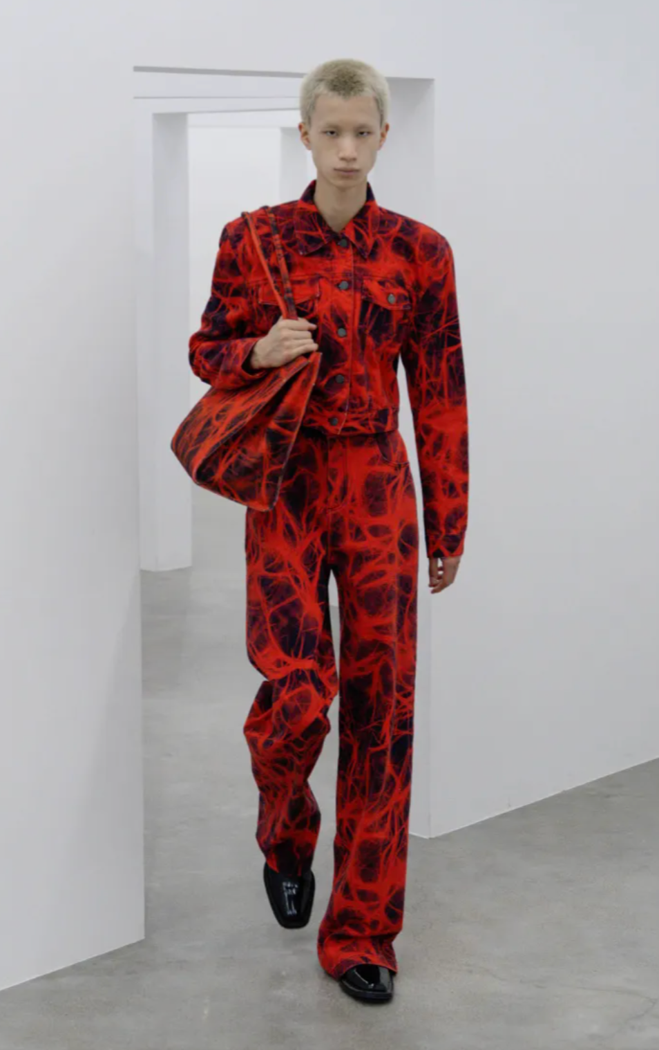 Annakiki S/S 2022 Denim X-ray Co-ord Set