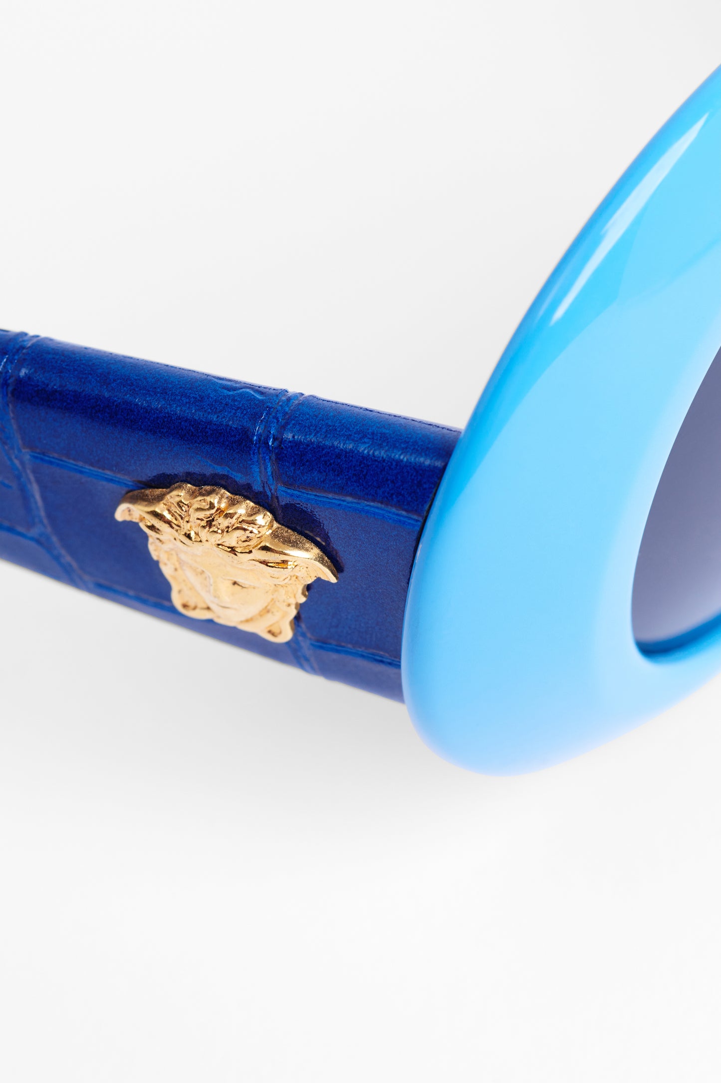 Circa 1990's Blue Frame Sunglasses