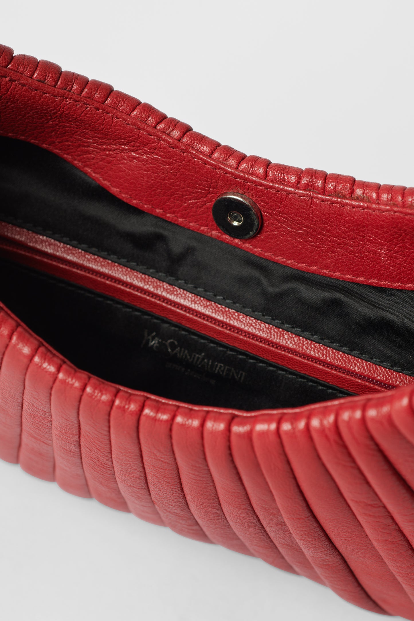 Red Leather Mombasa Hobo Bag