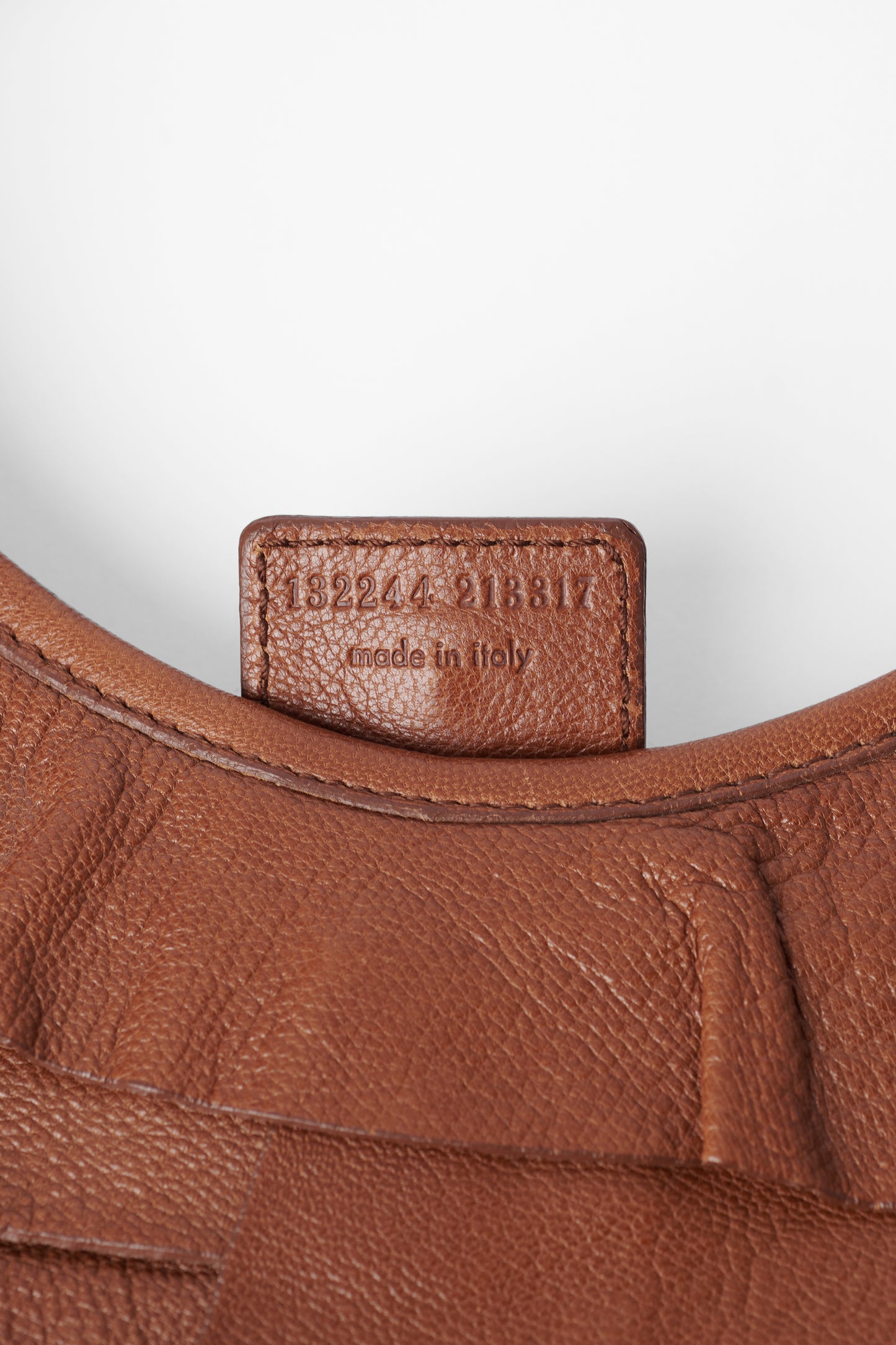 Vintage F/W 2004 Chocolate Brown St Tropez Ruffled Bag