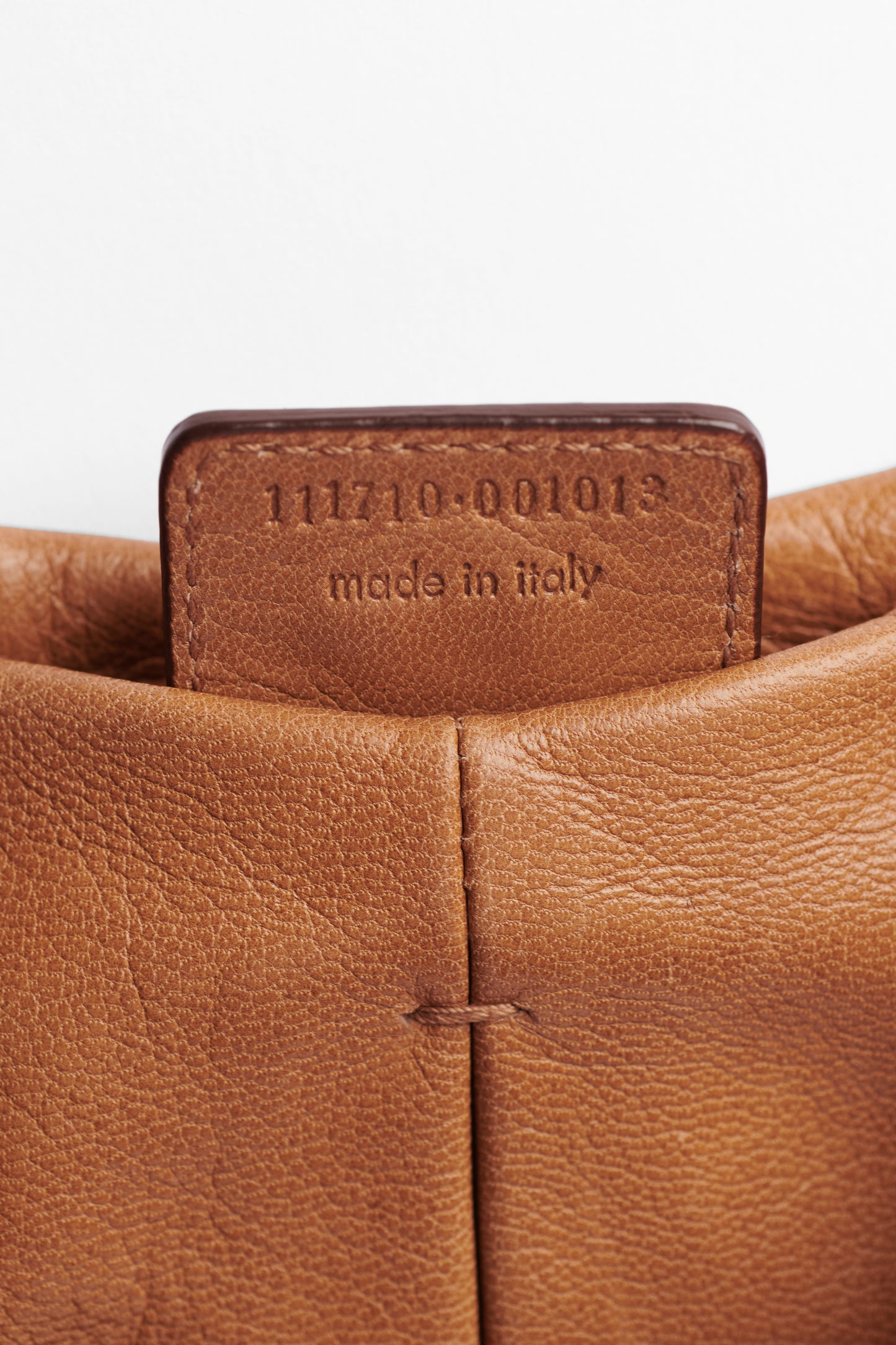 Vintage F/W 2002 Mombasa Horn Handle Beige Bag