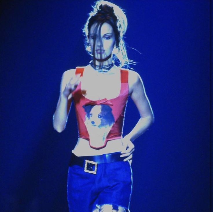 Vintage F/W 1993 Dog Print Corset