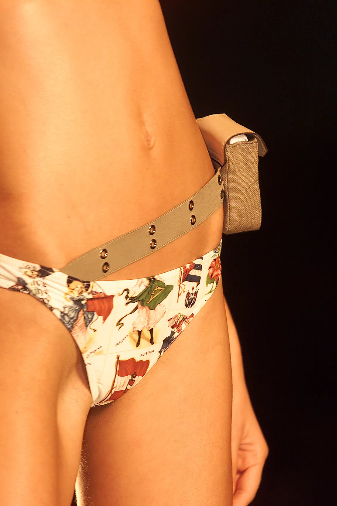 Vintage 2002 Stamp Bikini Co-ord