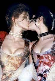 Vintage F/W 1993 Runway Portrait Corset