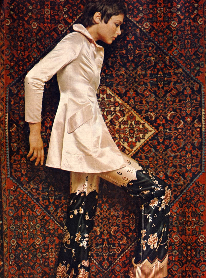 Vintage 1969 Britwell Satin Trousers