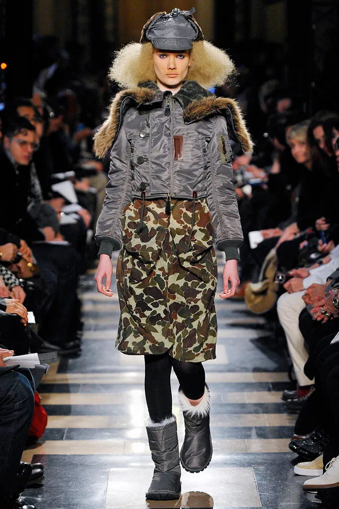 F/W 2010 Runway Cropped Bomber Jacket