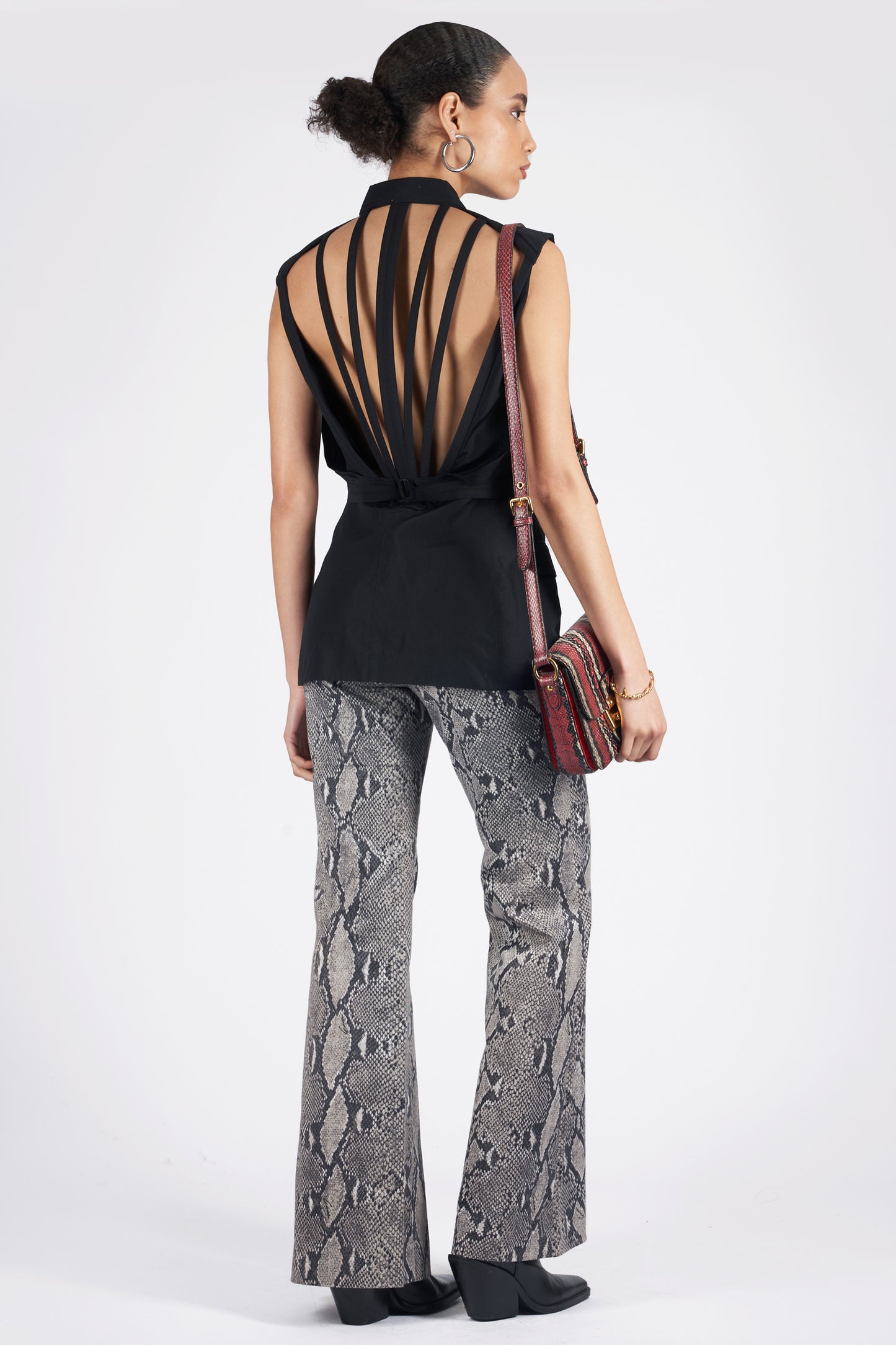 Vintage S/S 1994 Boned Cutout Waistcoat