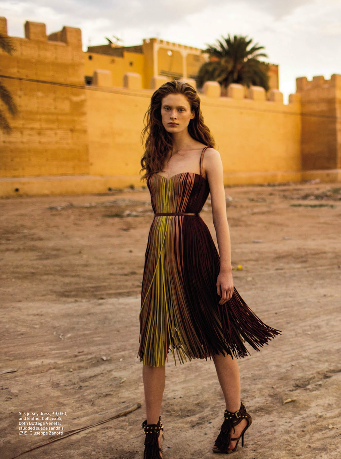 S/S 2010 Fringe Corset Dress