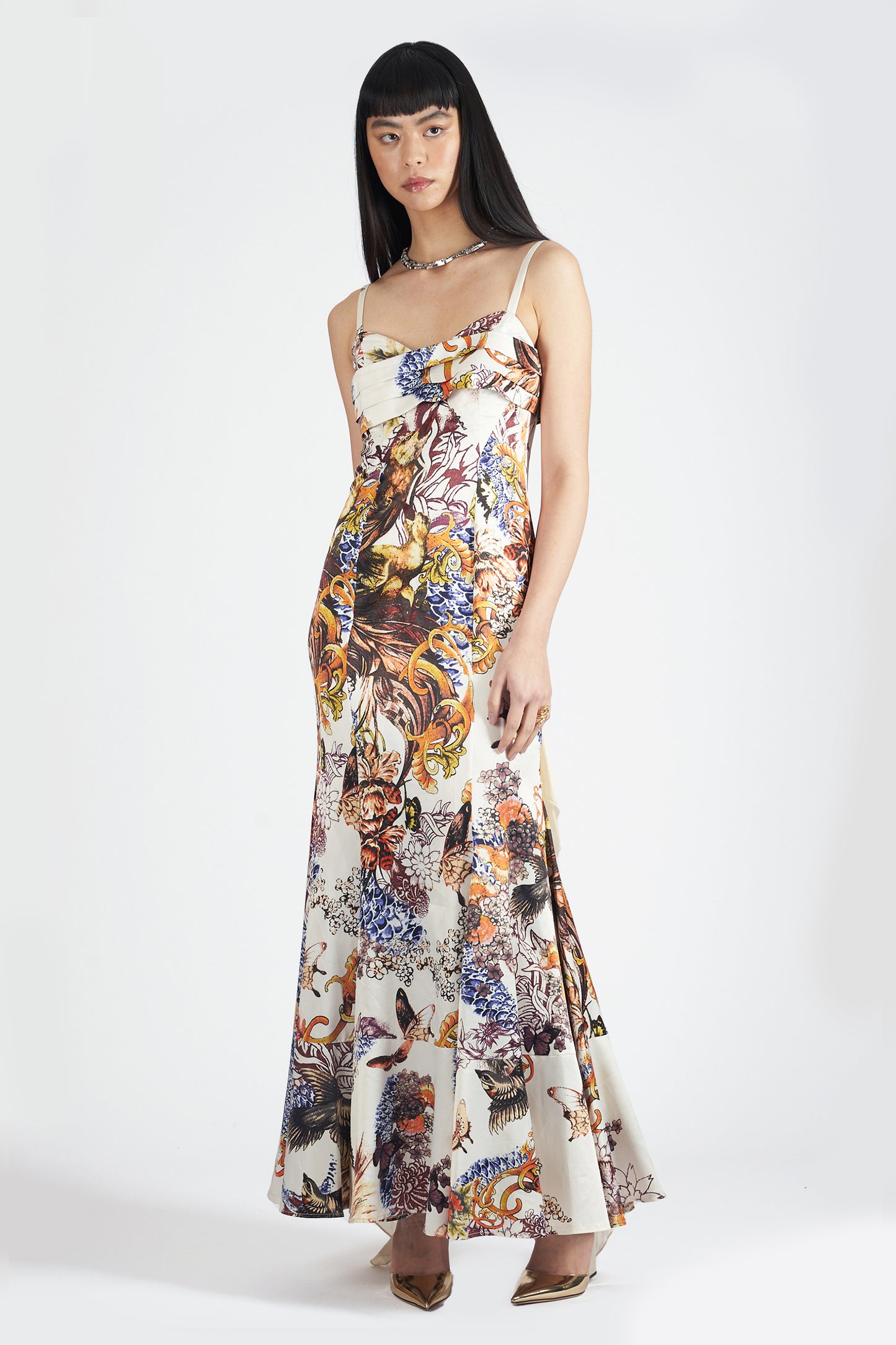 2000’s Fishtail Maxi Dress