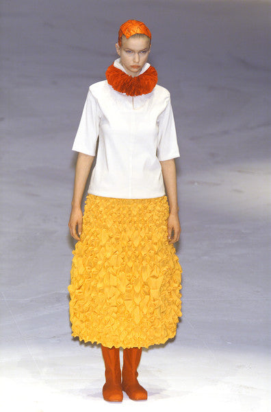 Vintage F/W 2001 Runway Pleated Maxi Skirt