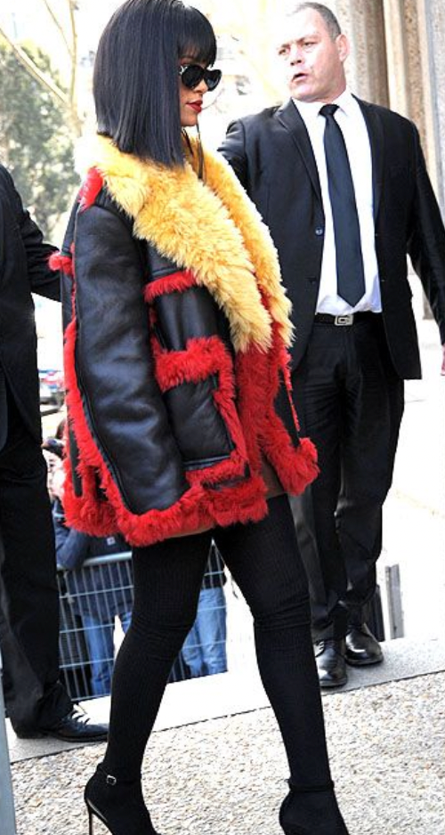 F/W 2014 Runway Afghan Nylon Coat