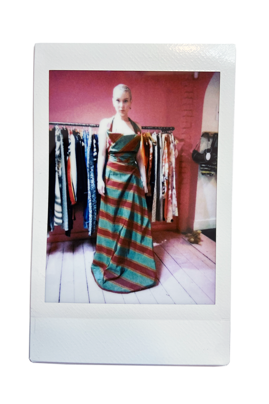 S/S 1998 Silk Stripe Dress