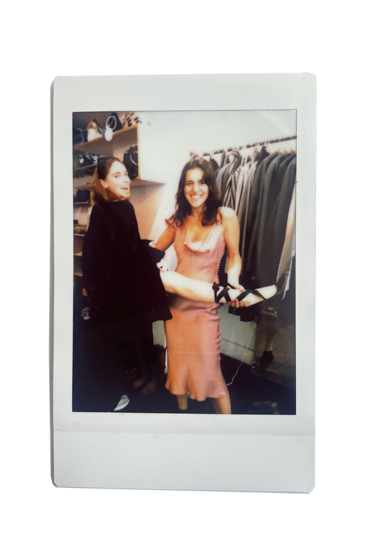 F/W 1997 Pink Slip Dress