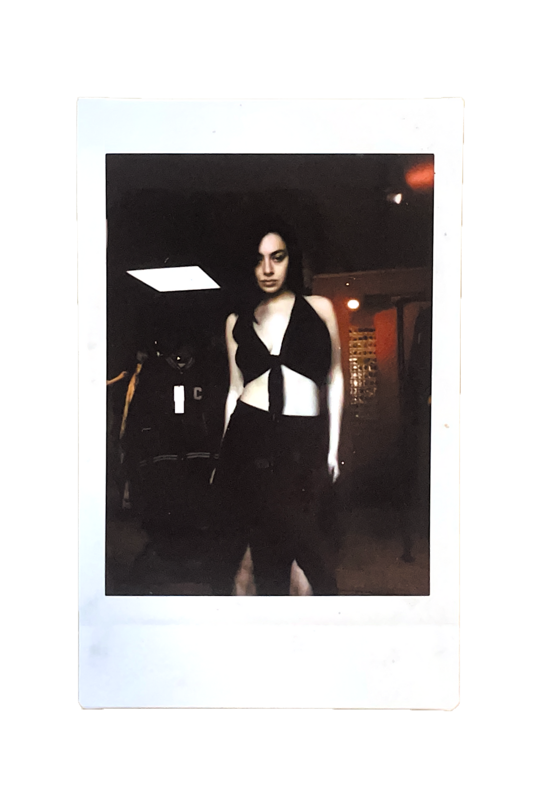 charli in silk set