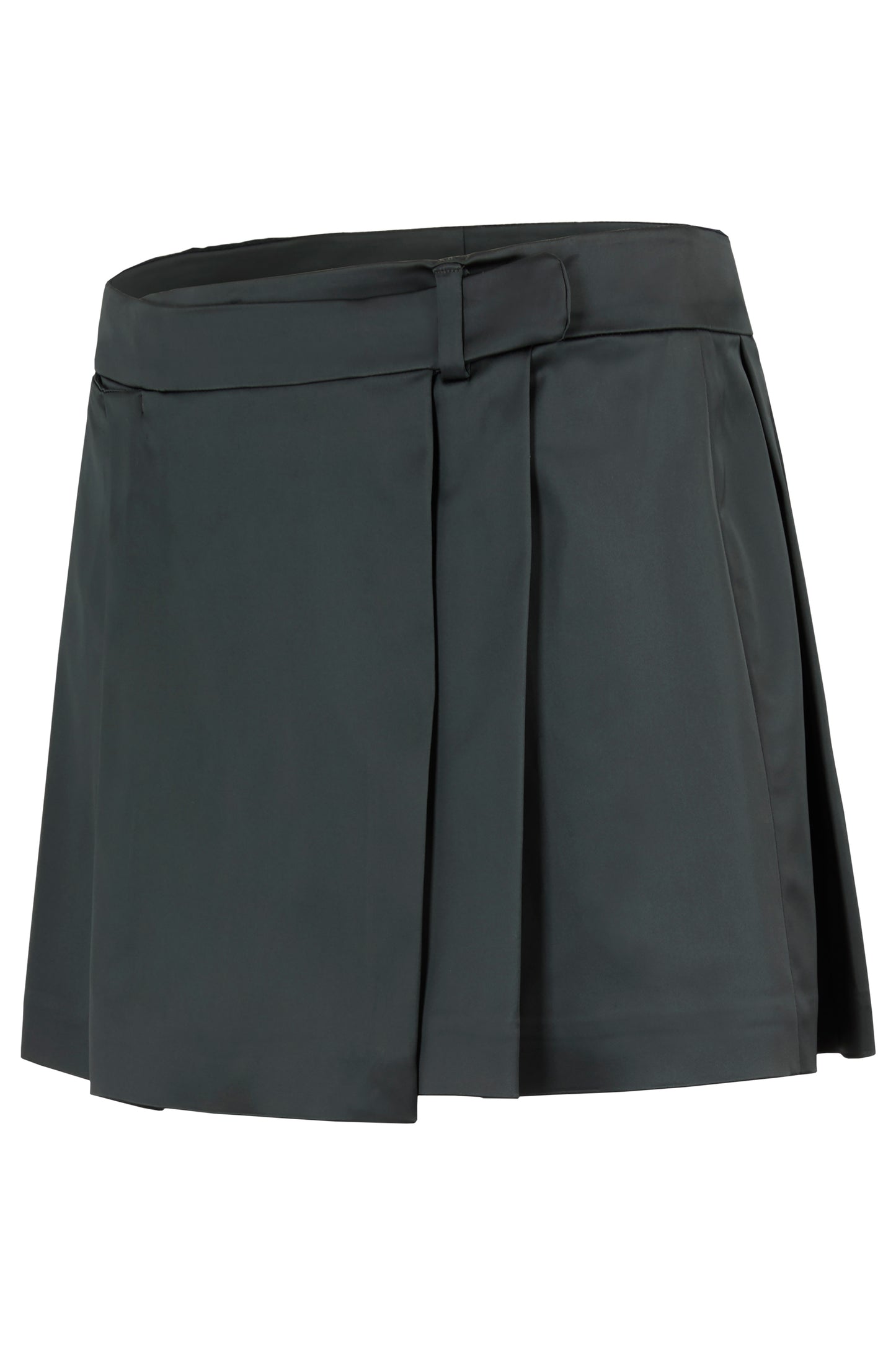 Vintage Prada Satin 2000's Pleated Wrap Skirt