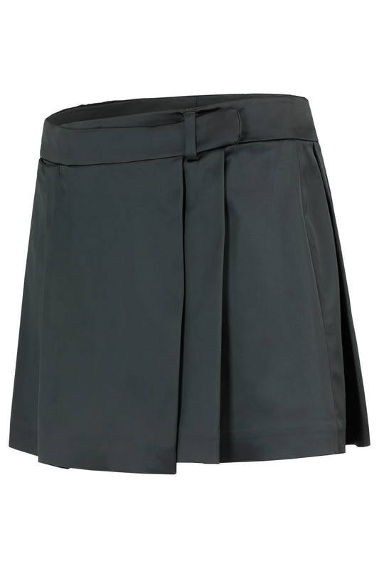Vintage Prada Satin 2000's Pleated Wrap Skirt