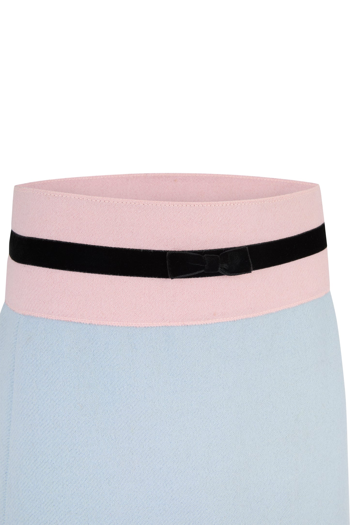 Vintage 2000's Miu Miu Wool Bow Skirt