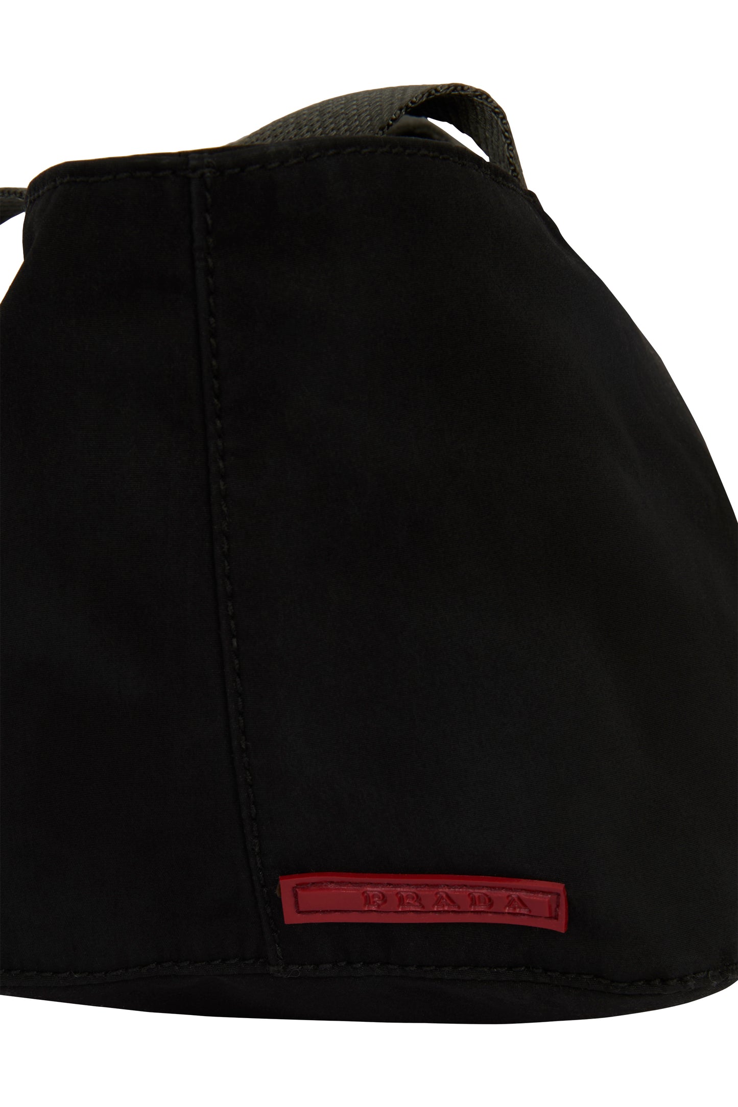 Vintage Prada 2000's Black Nylon Mini Tote Bag