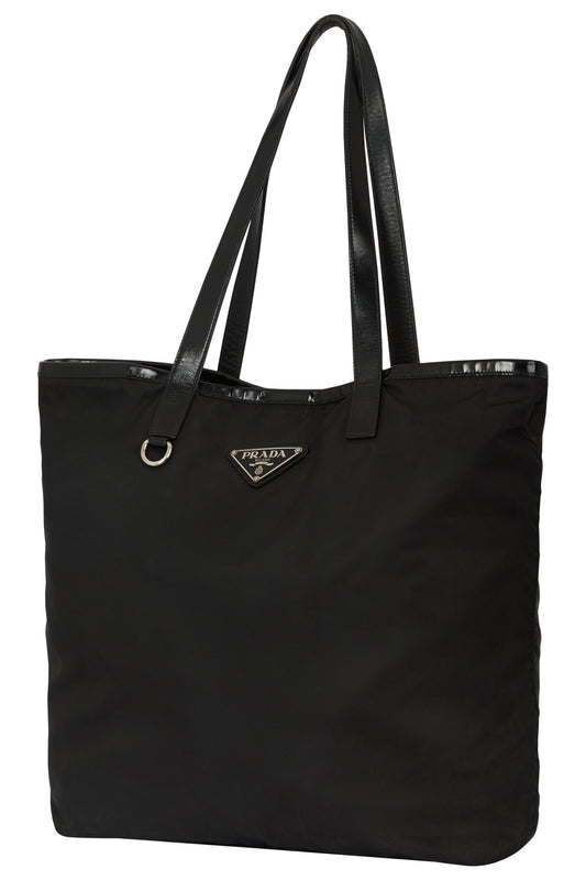 Vintage 2000's Prada Black Nylon Tote
