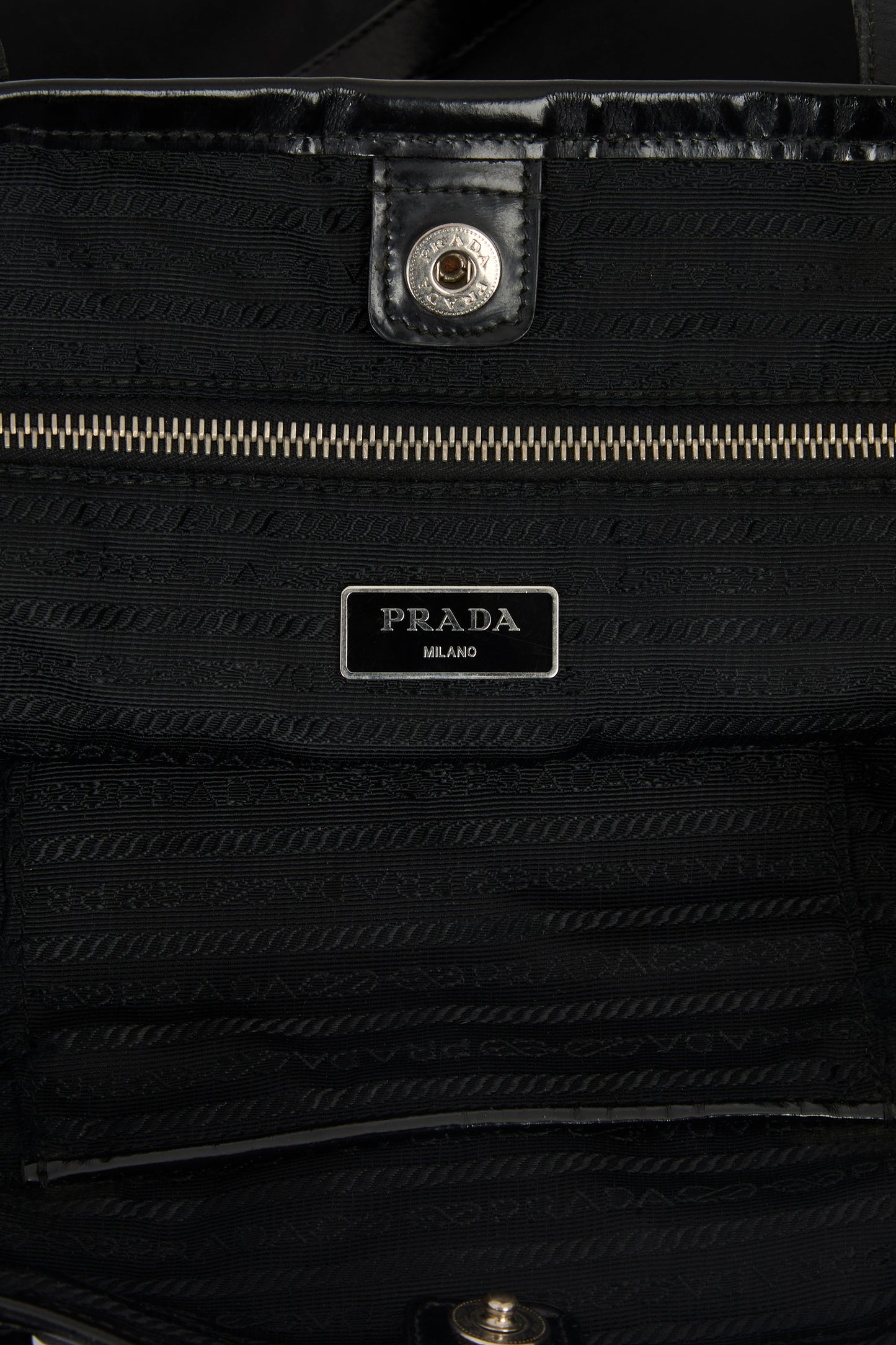 Vintage 2000's Prada Black Nylon Tote