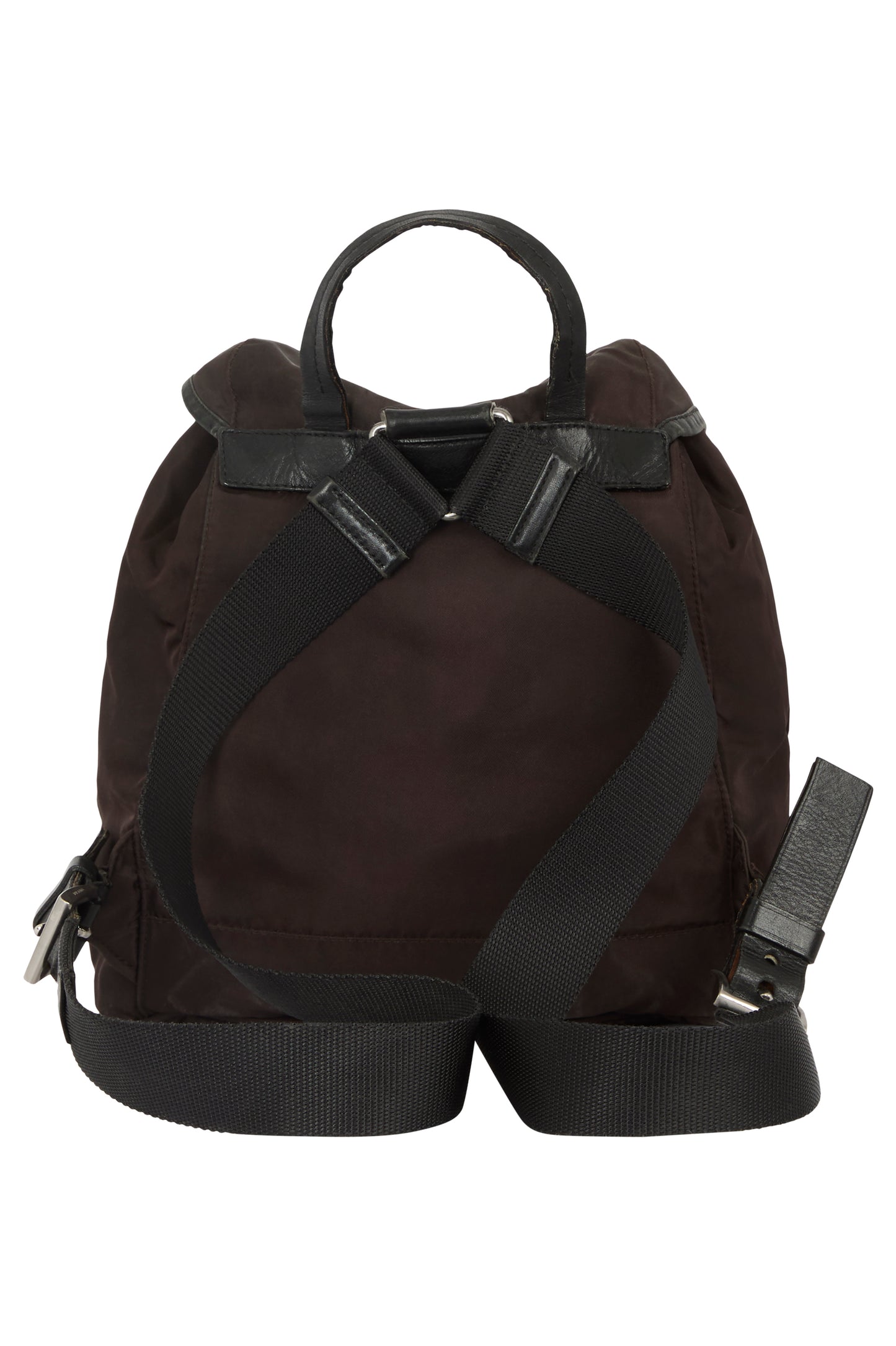 Vintage 2000's Prada Brown Nylon Backpack