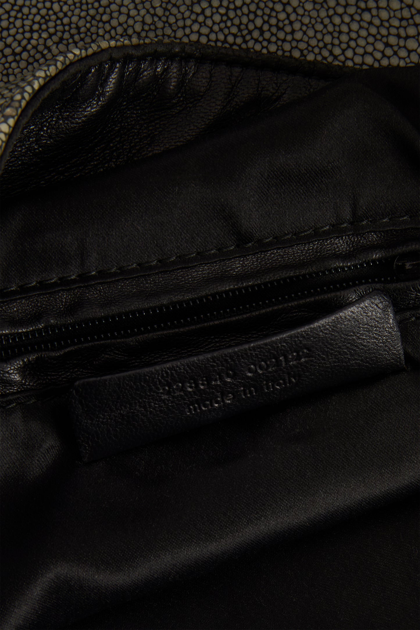 Vintage 2000's Yves Saint Laurent Grey Leather Hobo Bag