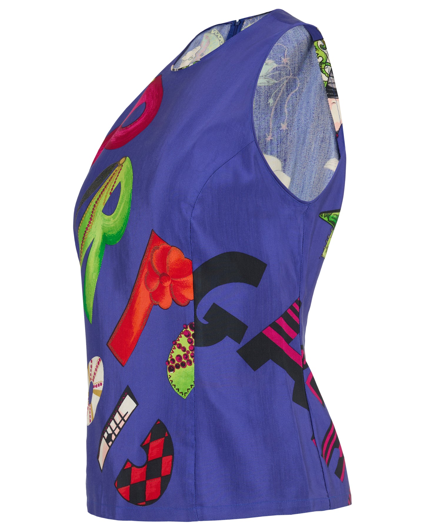 Vintage S/S 1991 Pleated Skirt and Top Co-Ord