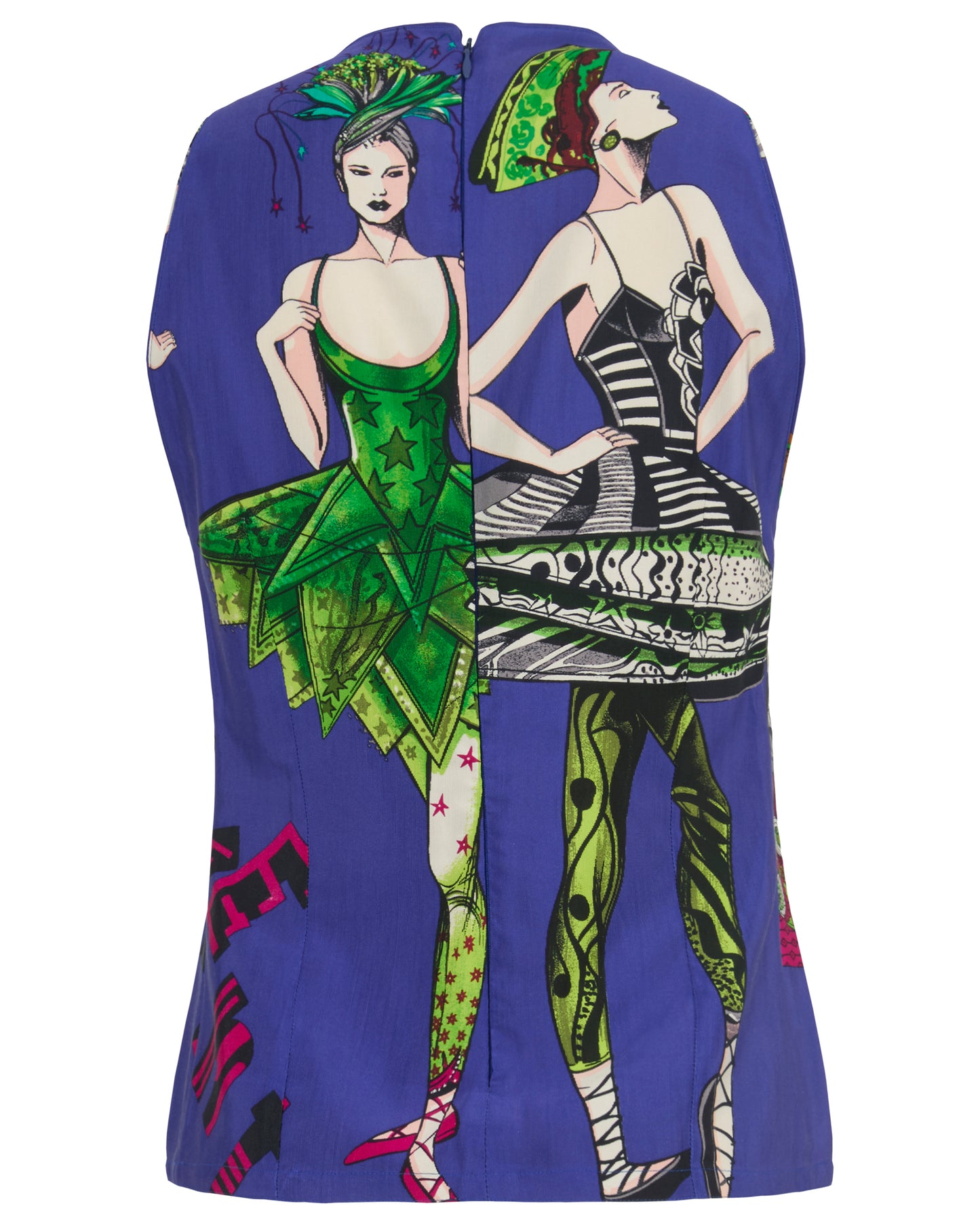 Vintage S/S 1991 Pleated Skirt and Top Co-Ord