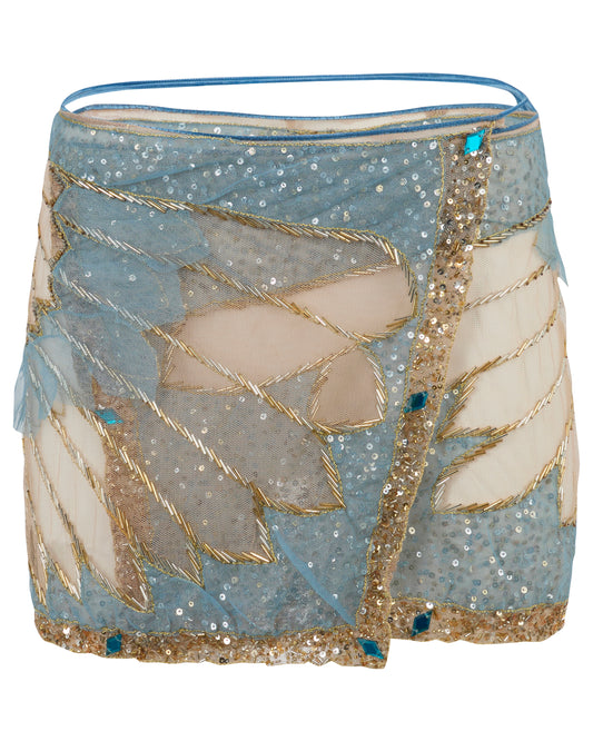 S/S Roberto Cavalli 2000 Beaded Mini Skirt