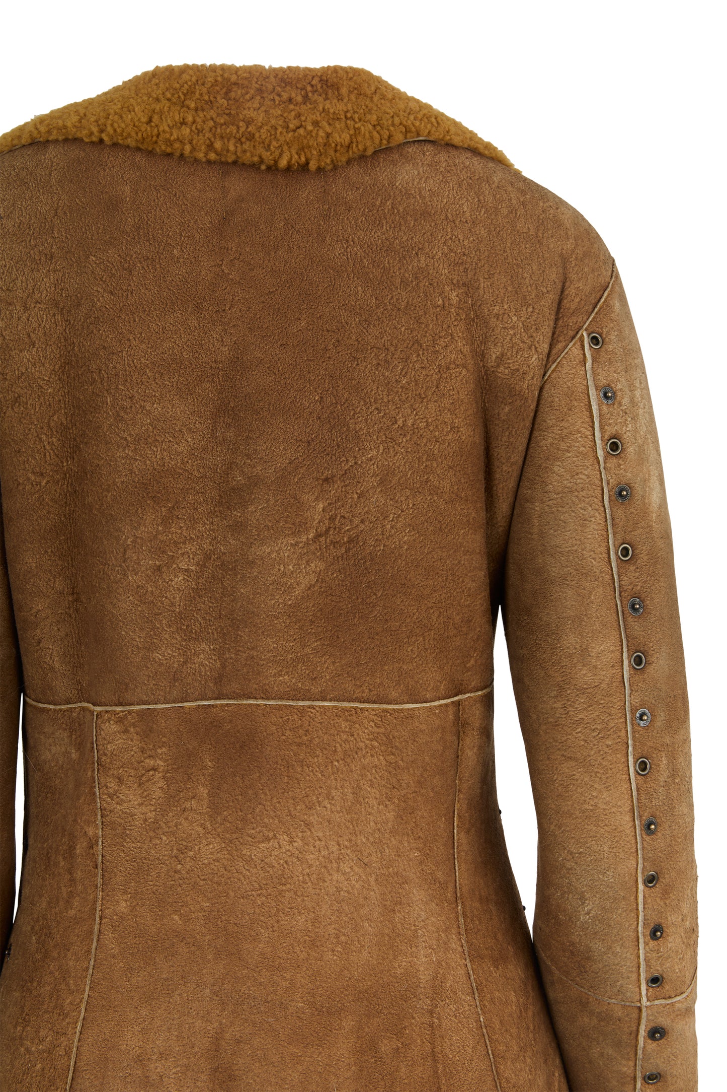 Vintage F/W 2002 D&G Brown Shearling Coat