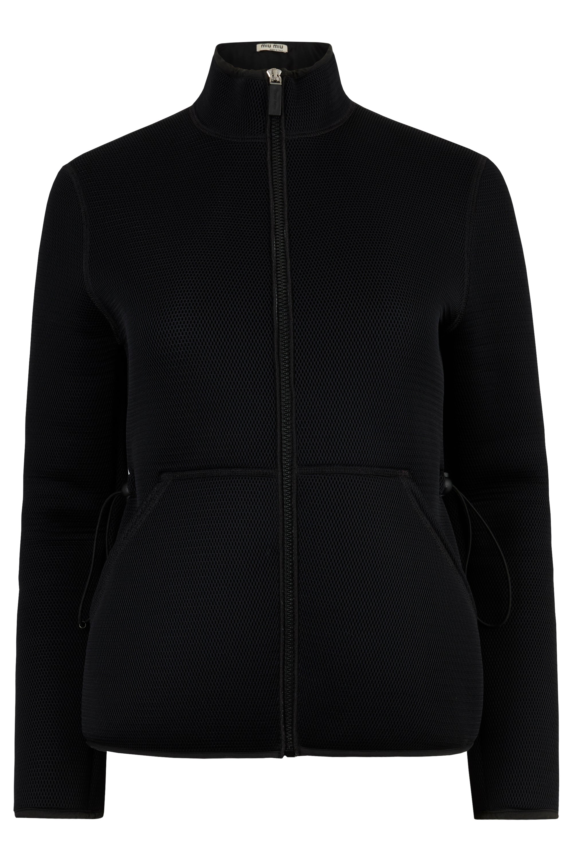 Vintage Miu Miu F/W 1999 Black Neoprene Jacket – Nordic Poetry