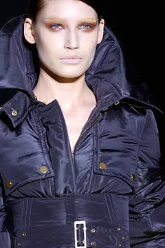 Vintage Gucci F/W 2003 Black Silk Corseted Jacket