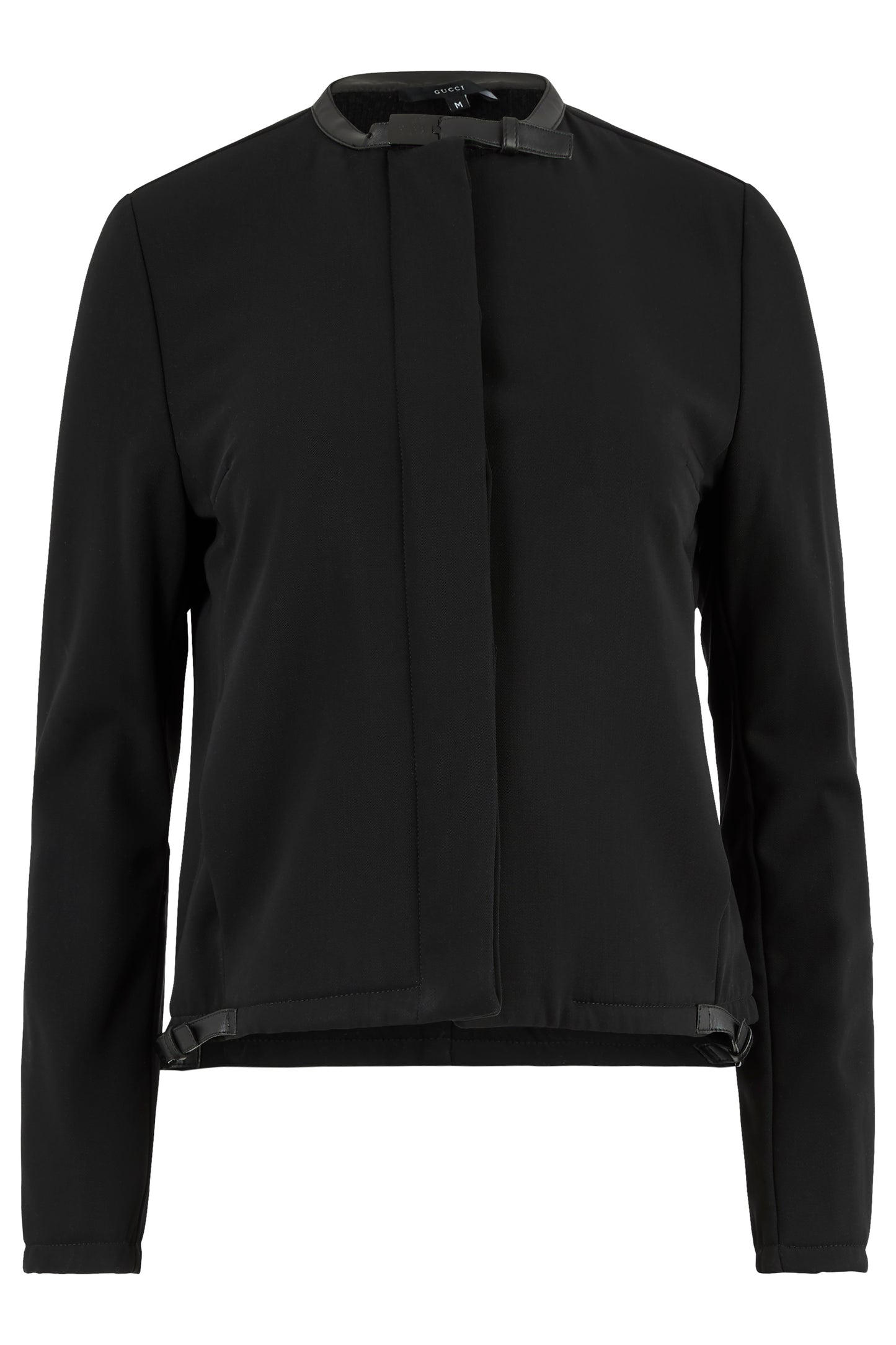 Vintage Gucci F/W 1999 Black Wool Buckle Jacket