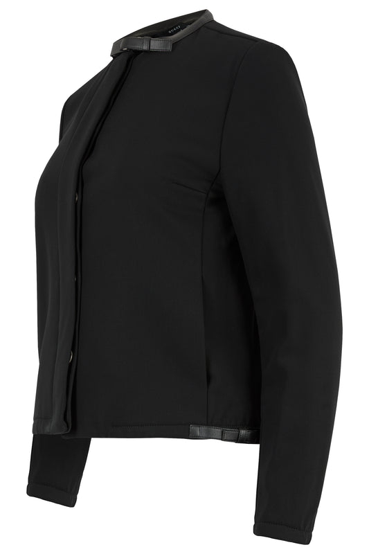Vintage Gucci F/W 1999 Black Wool Buckle Jacket